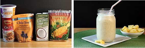 Полезные рецепты фруктовых Смузи с овсянкой для похудения на завтрак или перекус - фото 10