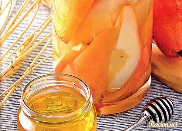 Рецепт Компот из груш с медом. Приготовление 

блюда