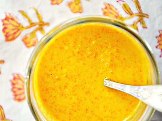 Рецепт Имбирно-морковный соус. Приготовление 

блюда