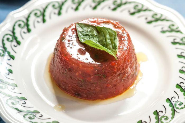 Рецепт Заливное из томатов с базиликом. Приготовление 

блюда