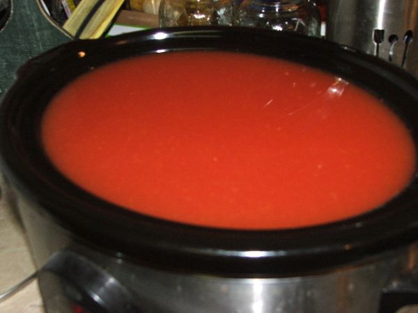 Основной красный соус на мясных костях
