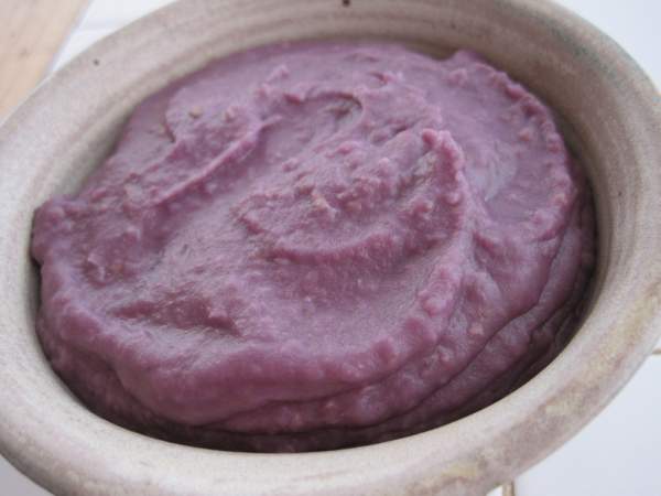 Рецепт Тайский суп-пюре с фиолетовым картофелем. Приготовление 

блюда