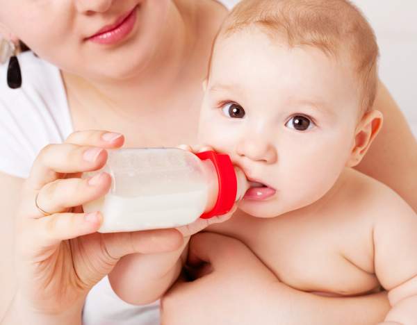 Молочное питание малышей