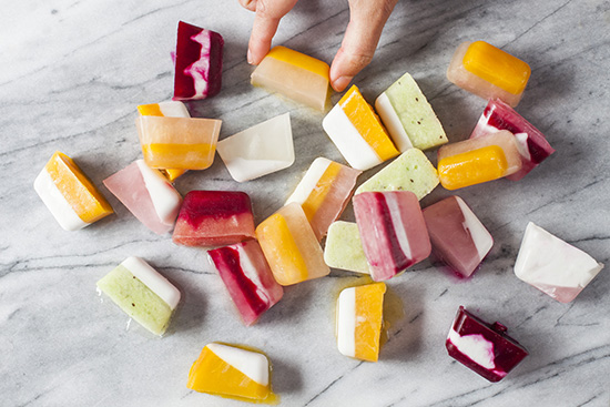 Как сделать вкусный домашний фруктовый лед?