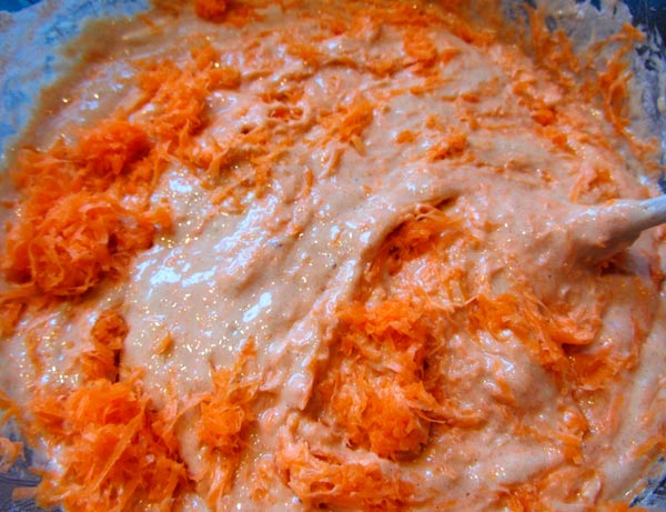 Норвежский морковный пирог без яиц и молока