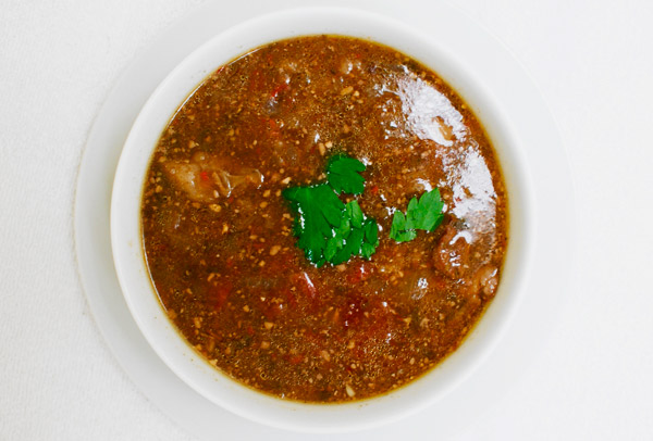 Рецепт Грузинский суп харчо из баранины. Приготовление 

блюда