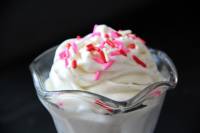 Замороженный йогурт с ванилью