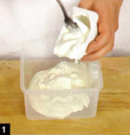 Ягодный замороженный йогурт