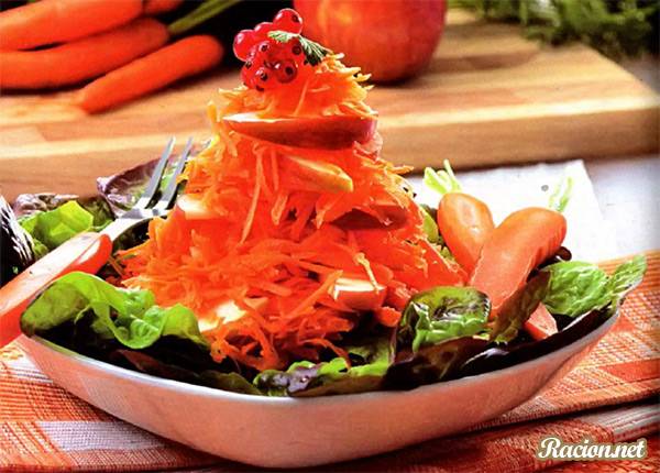 Рецепт Салат из моркови с орехами. Приготовление 

блюда