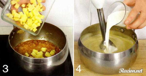 Холодный суп из кабачков с паприкой