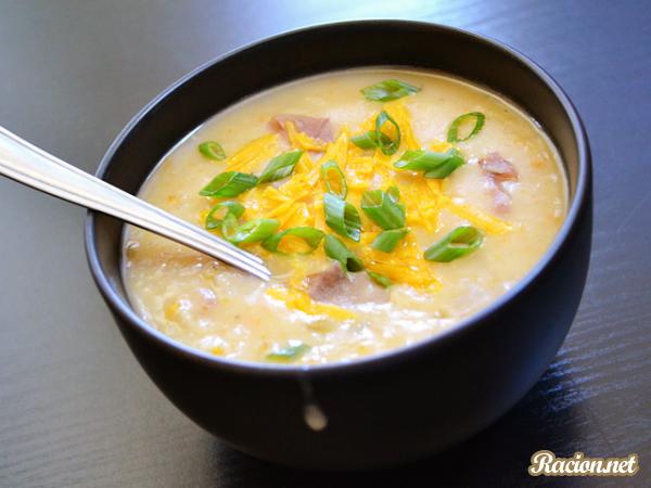 Картофельный суп в медленноварке