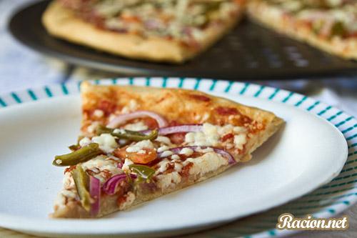 Рецепт Простая домашняя пицца по мексикански. Приготовление 

блюда