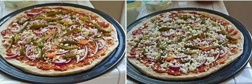 Простая домашняя пицца по мексикански