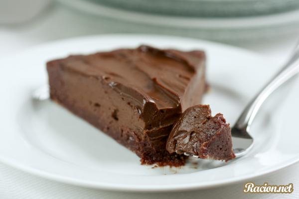 Рецепт Шоколадный тарт без выпечки. Приготовление 

блюда
