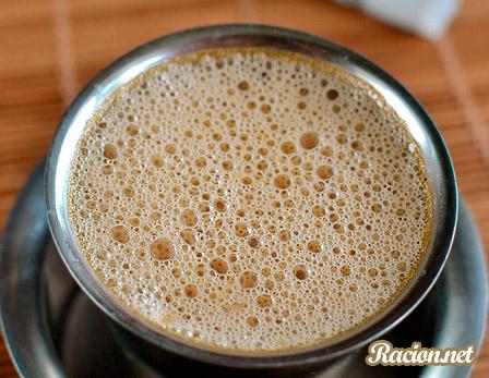 Рецепт Южно индийский кофе каапи (Kaapi). Приготовление 

блюда