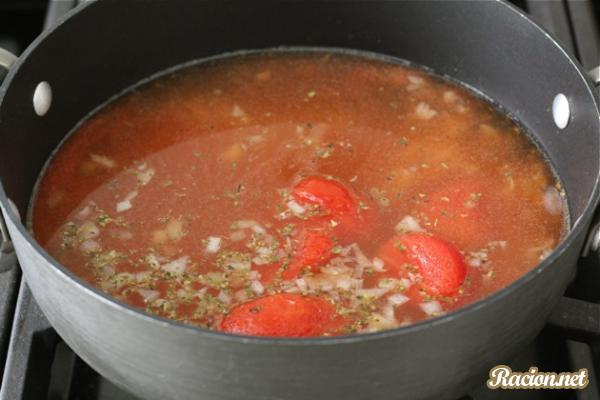 Суп с тортелини (или пельменями)