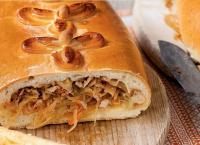 Кулебяка с щукой и свежей капустой Кулебяка с щукой и свежей капустой