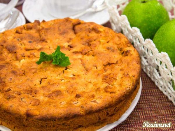 Рецепт Пирог с яблоками от Анастасии Скрипкиной. Приготовление 

блюда