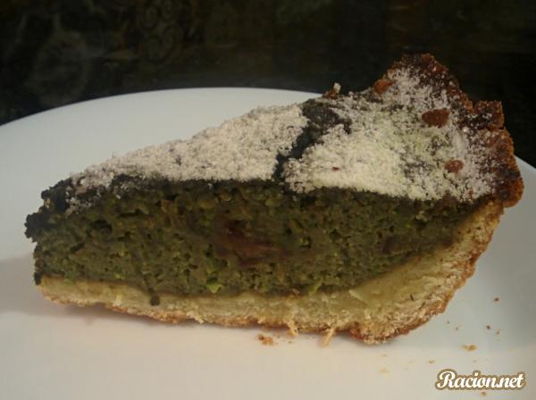 Рецепт Сладкий открытый пирог с авокадо. Приготовление 

блюда
