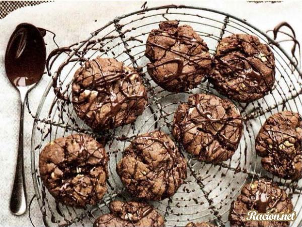Рецепт Шоколадное печенье. Приготовление 

блюда