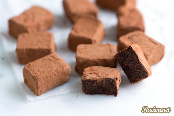Рецепт Шоколадный трюфель конфеты. Приготовление 

блюда