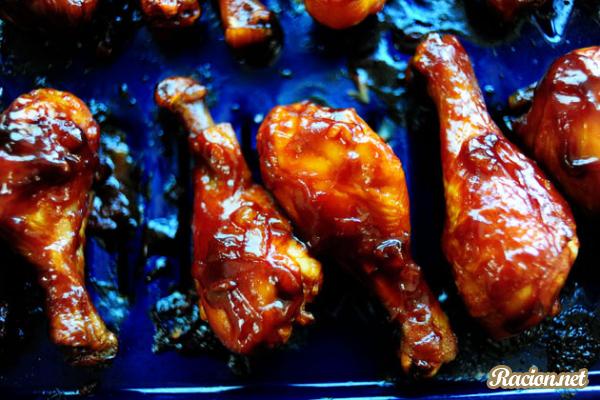 Рецепт Куриные ножки барбекю в духовке. Приготовление 

блюда
