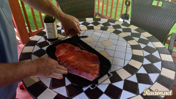 Приготовление мяса по техасскому методу в смокере